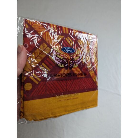 Ford Warriors in Pink Bandana Scarf Breast Cancer Awareness NEW - Picture 2 of 3